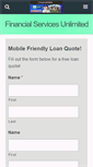 Mobile Screenshot of financialservicesunlimited.com